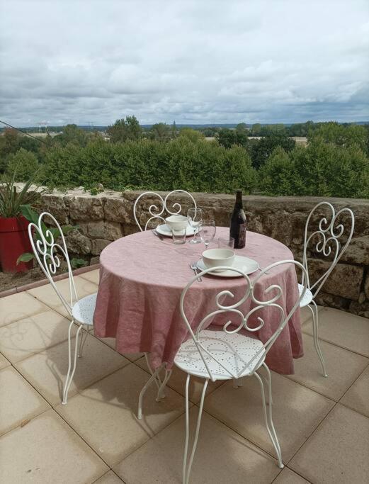 Gite Des Perreyeurs - Maison Troglodyte Avec Vue Sur Loire مونتسورو المظهر الخارجي الصورة
