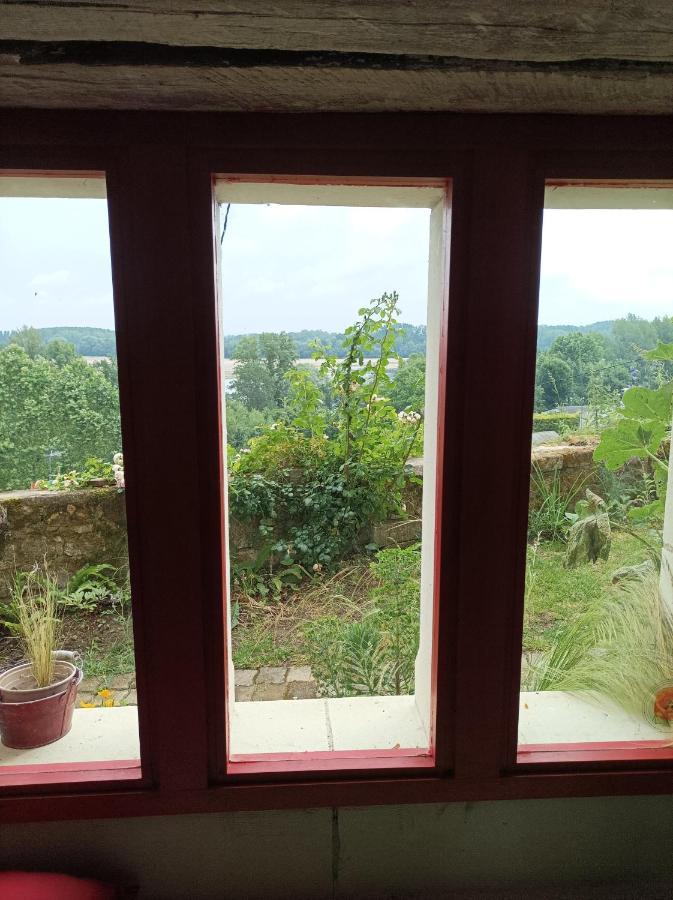 Gite Des Perreyeurs - Maison Troglodyte Avec Vue Sur Loire مونتسورو المظهر الخارجي الصورة